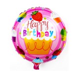 Balo para Festas Cupcake Happy Birthday