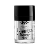 Pigmento Nyx Shimmer Down SDP02 Platinum