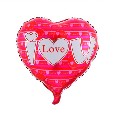 Balao para Festas Coracao I LOVE YOU YSBLRD