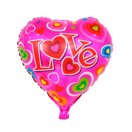 Balao para Festas Coracao LOVE YSBLRF