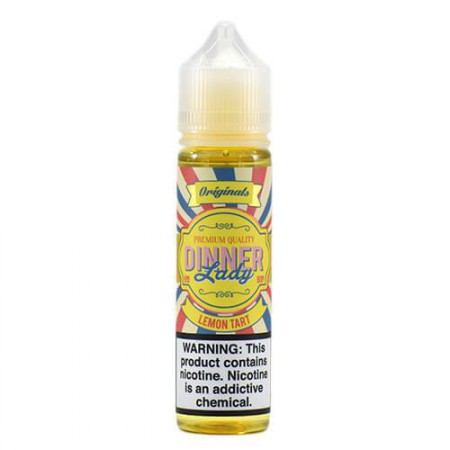 Essencia Vape Dinner Lady Lemon Tart 0mg 60ml