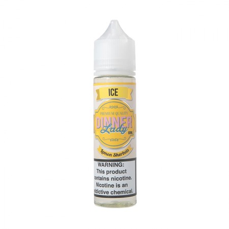 Essencia Vape Dinner Lady Lemon Sherbet Ice 0mg 60ml