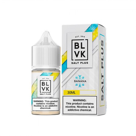 Essencia Vape BLVK Salt Plus Banana Ice 50mg 30ml