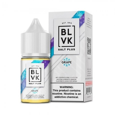 Essencia Vape BLVK Salt Plus Grape Ice 50mg 30ml