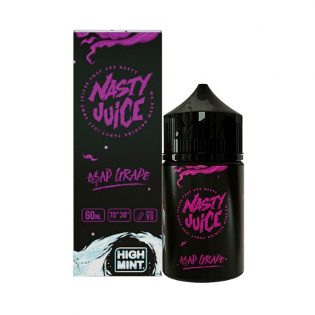 Essencia Nasty High Mint Asap Grape 0mg 60ml