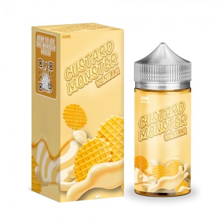 Essencia Vape Custard Monster Vanilla 6mg 100ml