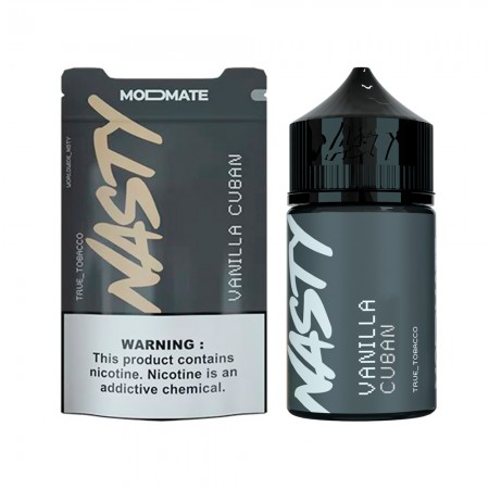 Essencia Vape Nasty MODMATE Vanilla Cuban 3mg 60ml