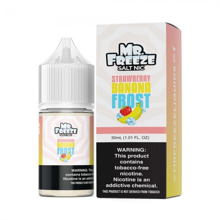 Essencia Vape Mr Freeze Salt Strawberry Banana Frost 50mg 30ml