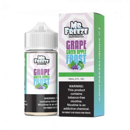 Essencia Vape Mr Freeze Menthol Grape Green Apple 3mg 100ml