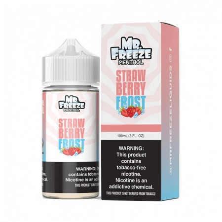 Essencia Vape Mr Freeze Menthol Strawberry Frost 3mg 100ml