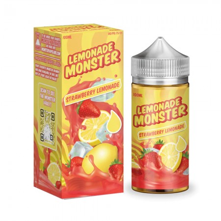 Essencia Vape Lemonade Monster Strawberry Lemonade 6mg 100ml