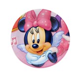 Pratos Descartveis para Festa Minnie 10 Unidades 18 x 18 cm