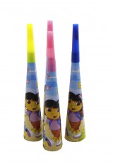 Cornetas para Aniversrio Dora 10 Unidades