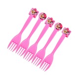 Garfos para Festa Party Favlors Minie 10pcs