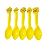 Colheres Descartveis para Festa Party Favlors Happy Birthday com  Bales 10pcs