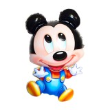 Balo Metalizado para Festa Mickey Baby Inteiro YSBLY11