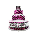 Balo para Festas Bolo Happy Birthday! YSBLM32