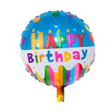 Balo para Festas Happy Birthday Colorido