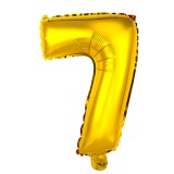 Balo Nmero 7 Dourado 32 Polegadas