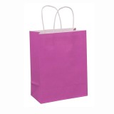 Sacola de Papel Tamanho Mdio Lilas