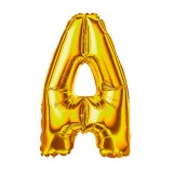 Balo Letra A Dourado 32 Polegadas