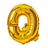 Balo Letra Q Dourado 32 Polegadas