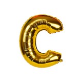 Balo Letra C Dourado 16 Polegadas
