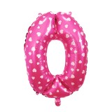 Balo Nmero 0 Pink 16 Polegadas