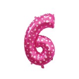 Balo Nmero 6 Pink 16 Polegadas