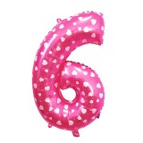 Balo Nmero 6 Pink 32 Polegadas