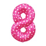 Balo Nmero 8 Pink 32 Polegadas
