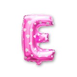 Balo Letra E Pink 16 Polegadas