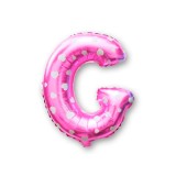 Balo Letra G Pink 16 Polegadas