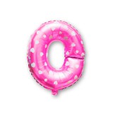Balo Letra O Pink 16 Polegadas