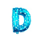 Balo Letra D Azul 16 Polegadas