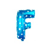 Balo Letra F Azul 16 Polegadas