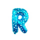 Balo Letra R Azul 16 Polegadas