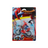 Figura de Brinquedo Spiderman Homecoming com Moto 17051