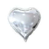Balo para Festas Corao YSBLP02 Prata