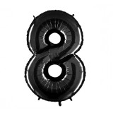 Balo Nmero 8 Preto 42 Polegadas