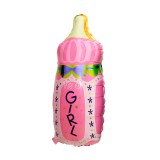 Balo para Festas Mamadeira It's a Girl Y164 Rosa