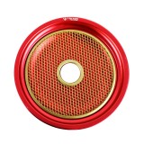 Prato Narguile Triton Komanches Vermelho