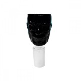 Tigela de Vidro Herb BW-045 Head Man Black 18mm