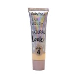 Base Lquida Ruby Rose Natural Look Bege 4