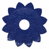 Prato Narguile EBS Flower Azul