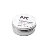 Resistncia NK 6 Core Parallel Fused Clapton NI80 0.24 Ohm