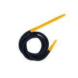 Mangueira para Narguile RR Simples Preto Amarelo