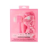 Kit Ruby Face (Escova Facial Dual + Faixa)