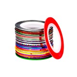 Fita Adesiva para Unhas - Varias Cores