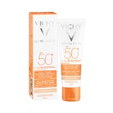 Protetor Solar Vichy Capital Soleil Anti-manchas 3 em 1 com Cor SPF50+ 50ml